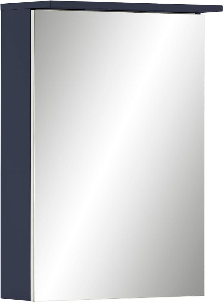 Schildmeyer Spiegelschrank Jesper, Holzwerkstoff, Nachtblau, 50,4 x 16 x 72,3 cm Bild 1