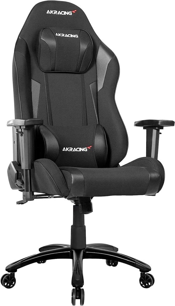 AKRacing Chair Core EX-WIDE SE Gaming Stuhl, Stoff/Kunstleder, Schwarz/Carbon, 5 Jahre Herstellergarantie Bild 1