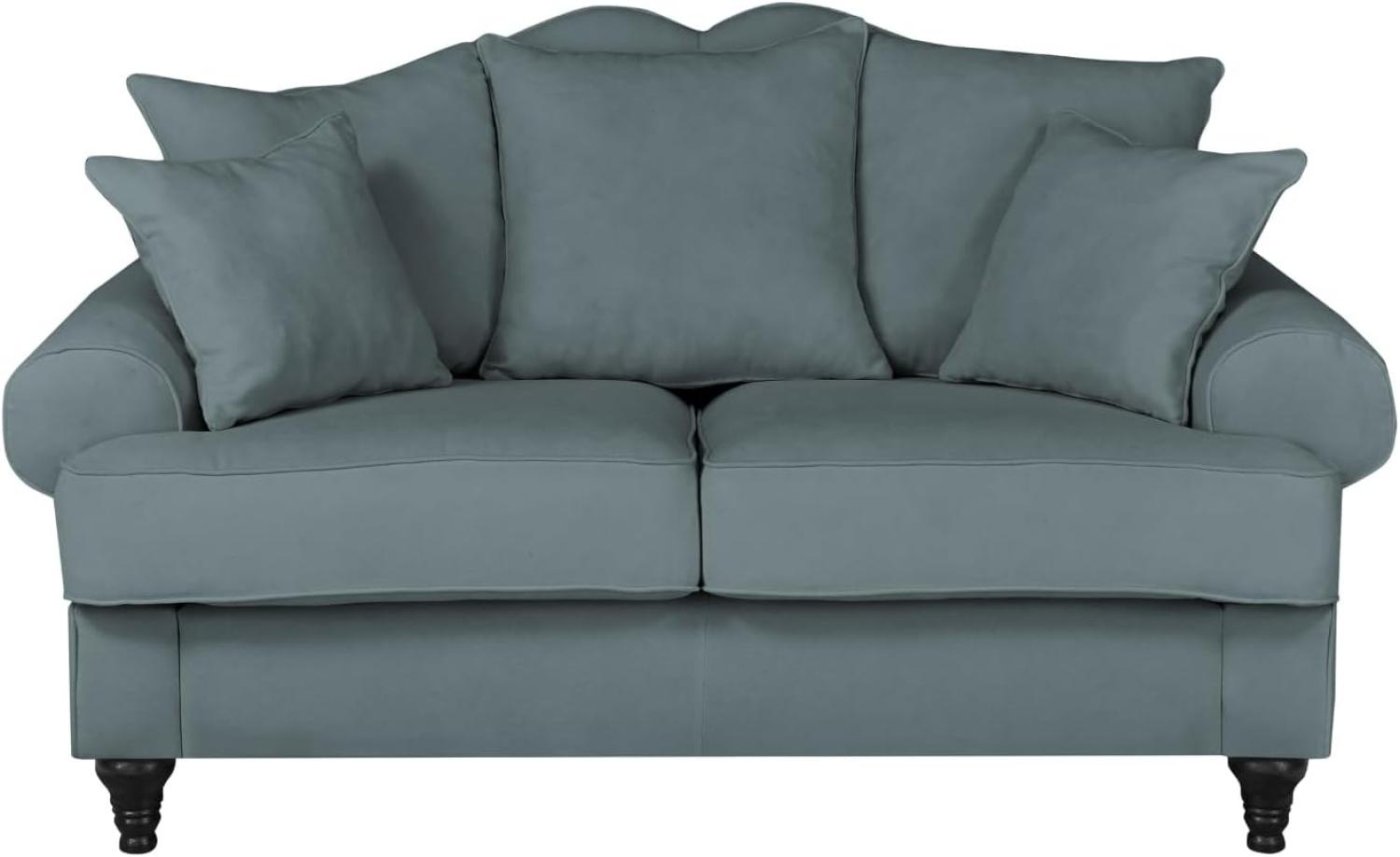 Sofa 2-Sitzer Adelina in grau 170 cm Bild 1