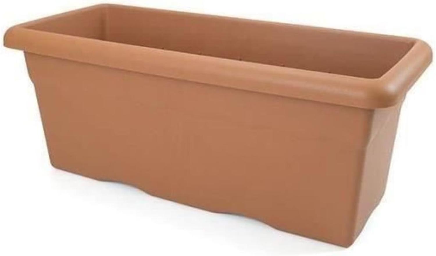 Plastiken m258486 Blumenkasten 100 x 44 terra terrakotta Bild 1