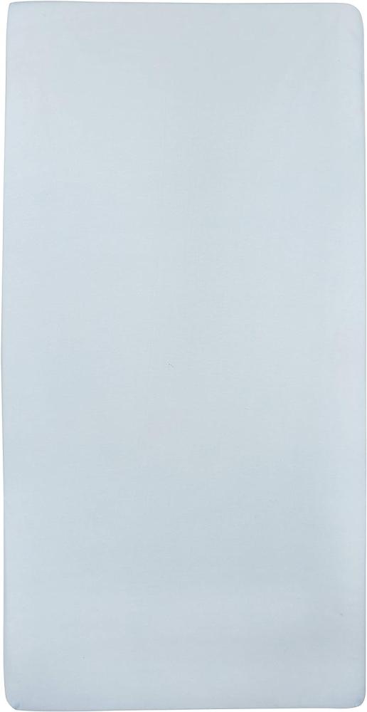 Meyco Jersey Spannbetttuch, Hellblau, 70x140/150cm Bild 1