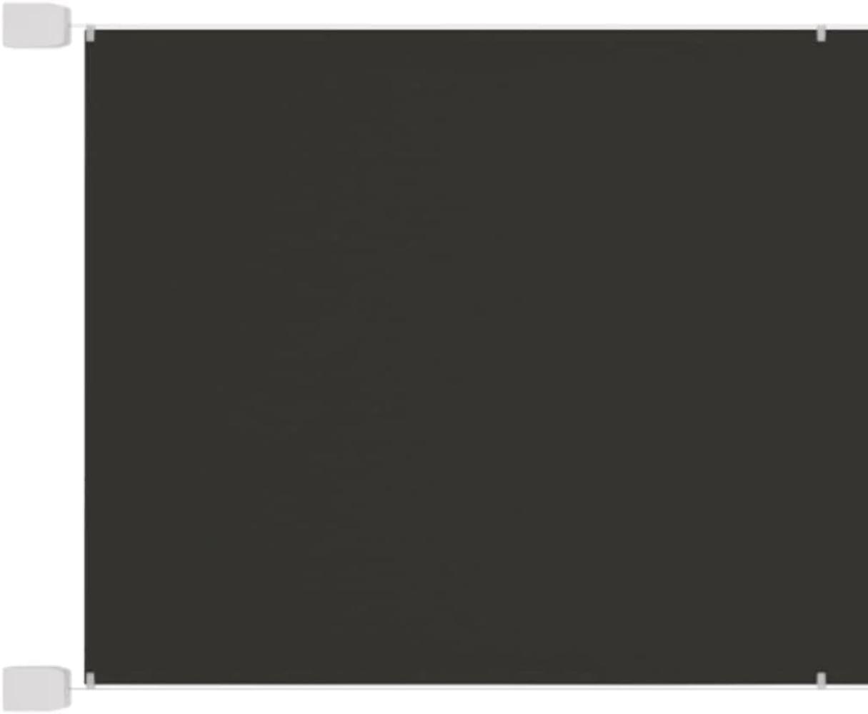 Senkrechtmarkise Anthrazit 140x270 cm Oxford-Gewebe Bild 1