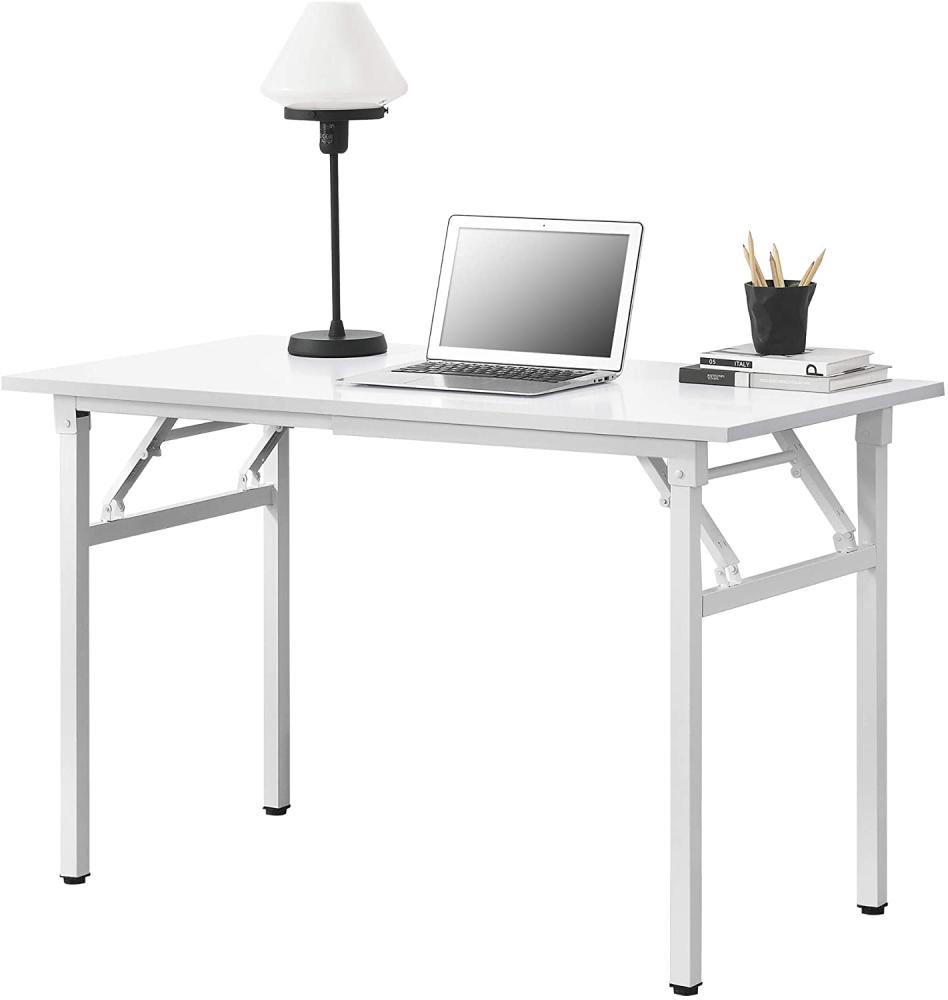 neu.haus Schreibtisch 'Alta' 120x60cm klappbar Weiß/Weiß Bild 1