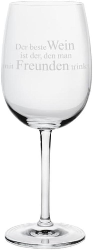 Räder Dining Weinglas Der Beste Wein Ist Der. H 22 cm D8,5 cm Bild 1