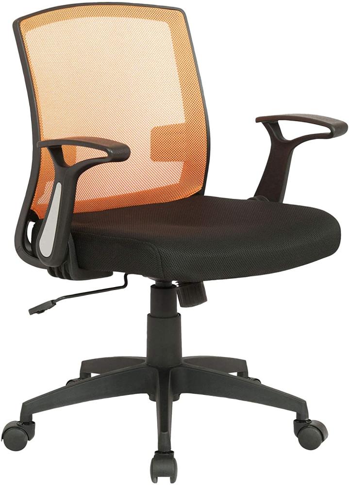 Bürostuhl Renton schwarz/orange Bild 1