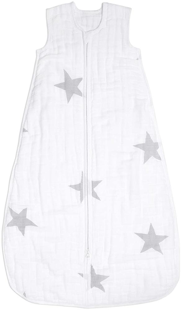 aden + anais™ Schlafsack für die Übergangszeit, 4 Lagen aus 100% Baumwoll-Musselin, tragbare Decke für Mädchen & Jungen, atmungsaktiver Schlafsack für Babys, 1,5 TOG, 6-18 Monate, Twinkle Bild 1