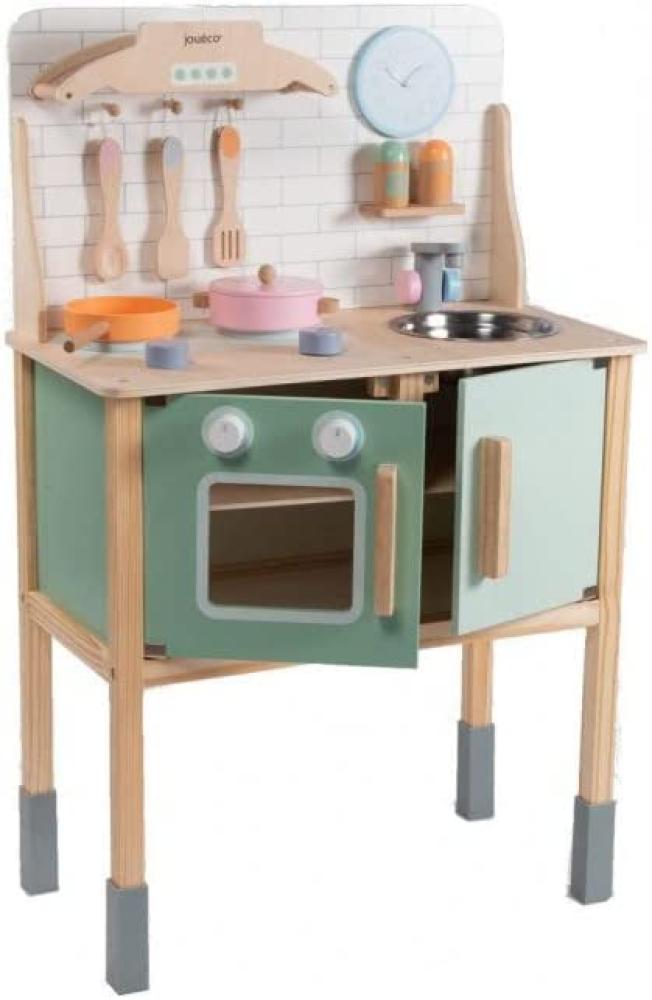 Joueco 80103 Kinderküche mit Zubehör aus Holz Bild 1