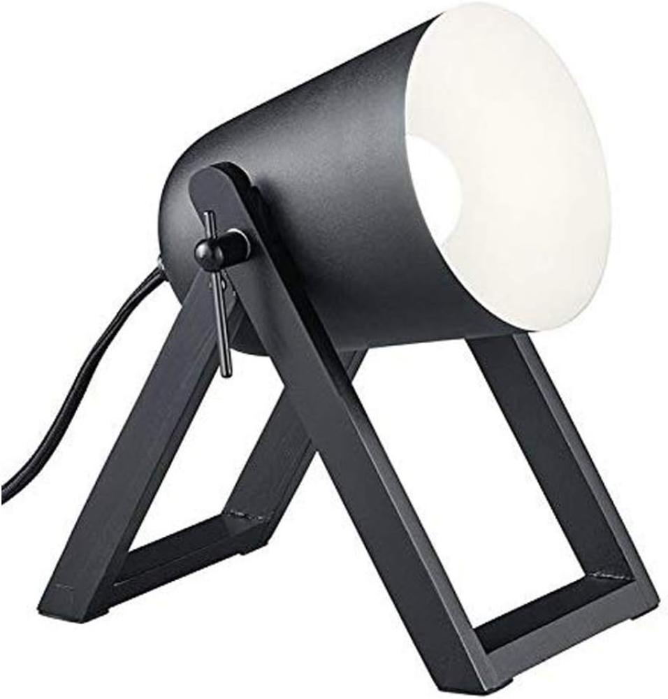 Tischlampe Marc21 x 19 x 12 cm Stahl/Holz schwarz Bild 1