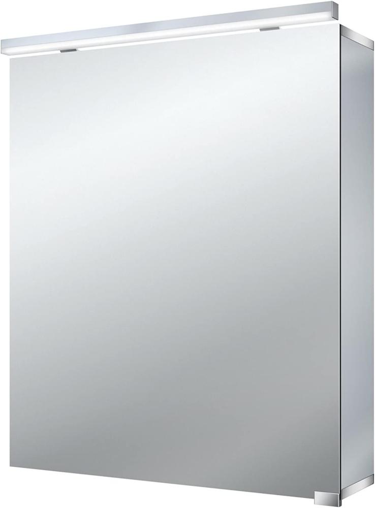 Emco asis pure LED Lichtspiegelschrank, 1 Tür, 600mm, Ausführung: ohne Waschtischbeleuchtung - 979705085 Bild 1