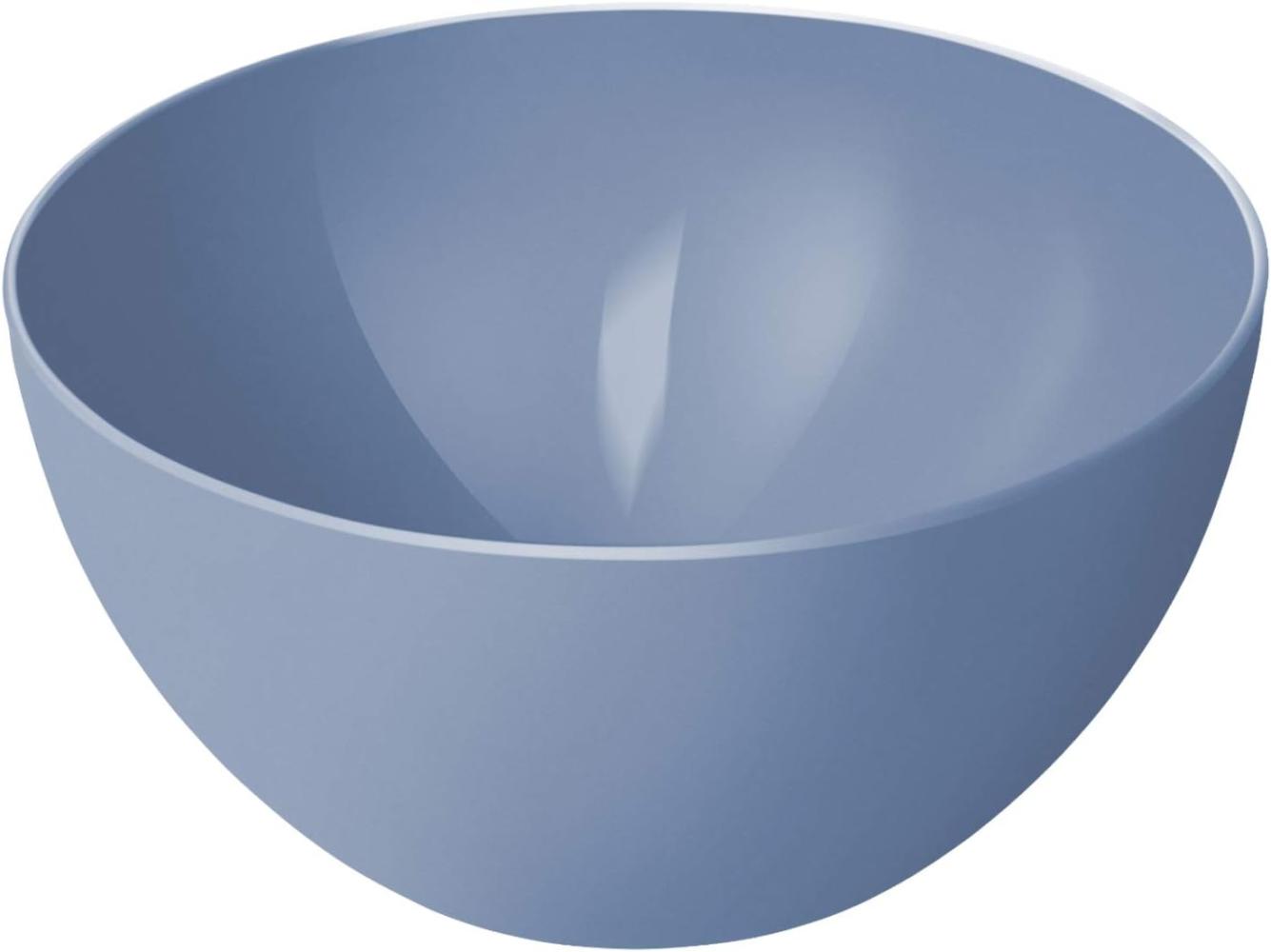Rotho Caruba kleine Schüssel 3l, Kunststoff (PP) BPA-frei, blau, 3l (22,5 x 22,5 x 11,0 cm) Bild 1