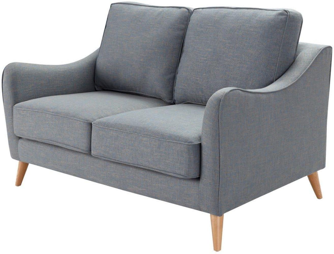 Dekoria 2-Sitzer Sofa Venuste denim blue/brown Bild 1