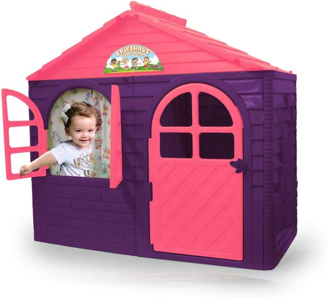 Jamara 'Spielhaus Little Home lila', , ab 18 Monaten, 130 × 78 × 120 cm, Stecksystem Bild 1