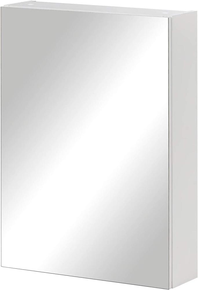 Schildmeyer Basic Spiegelschrank 146427, weiß Glanz, 50 cm Bild 1
