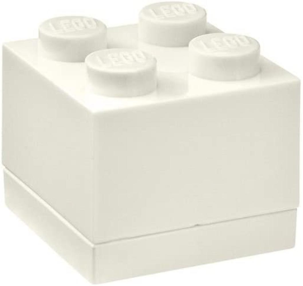 Lego 'Storage Brick' 4 Noppen 4,6 x 4,3 cm Polypropylen weiß Bild 1