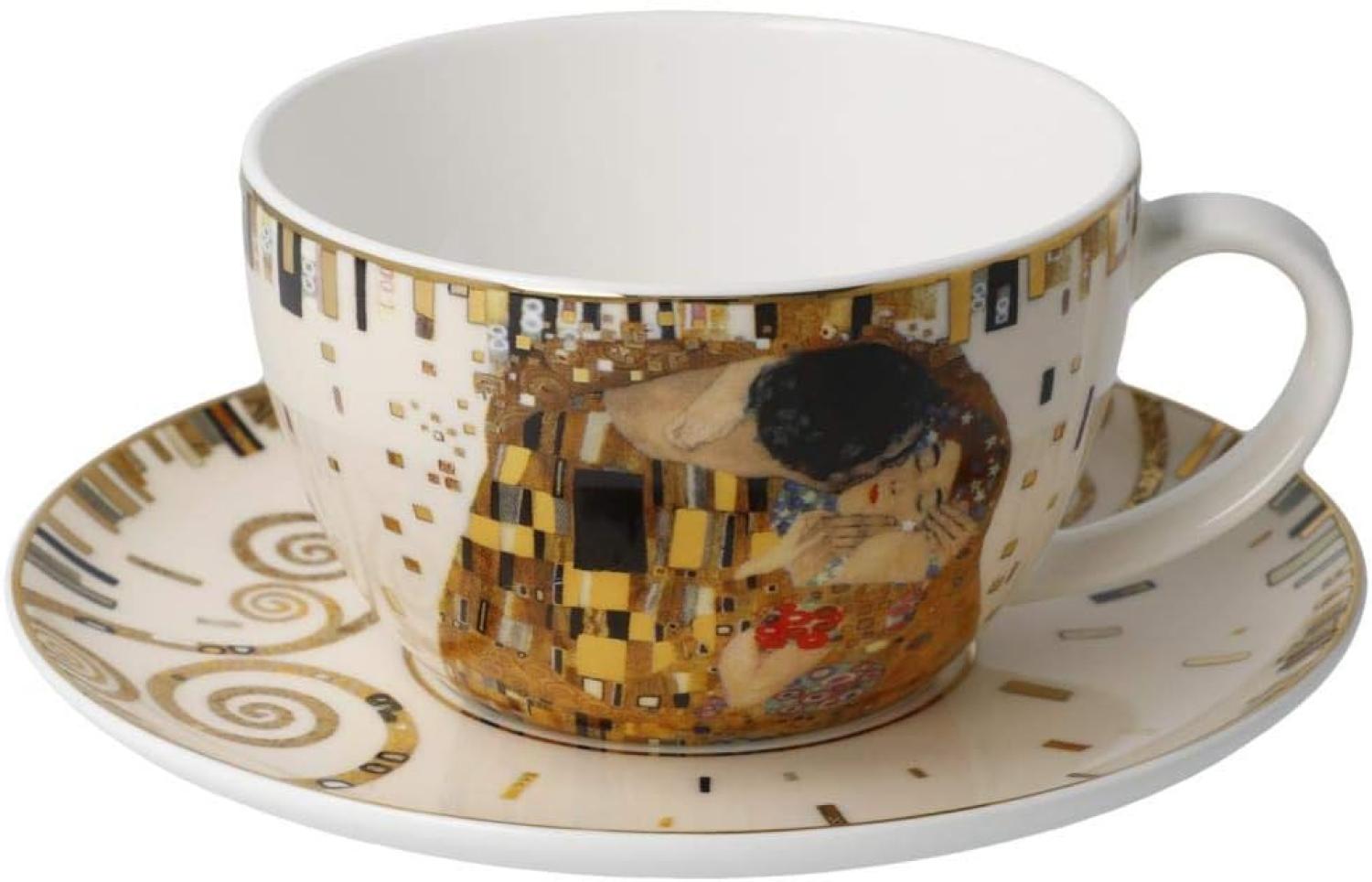Goebel Artis Orbis Gustav Klimt Der Kuss - Tee-/Cappuccinotasse Neuheit 2020 67012531 Bild 1