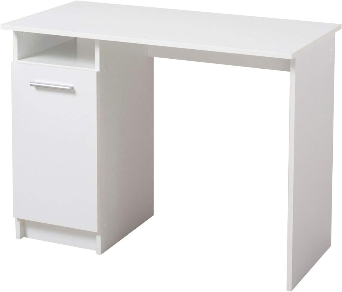 Schreibtisch weiß Bild 1