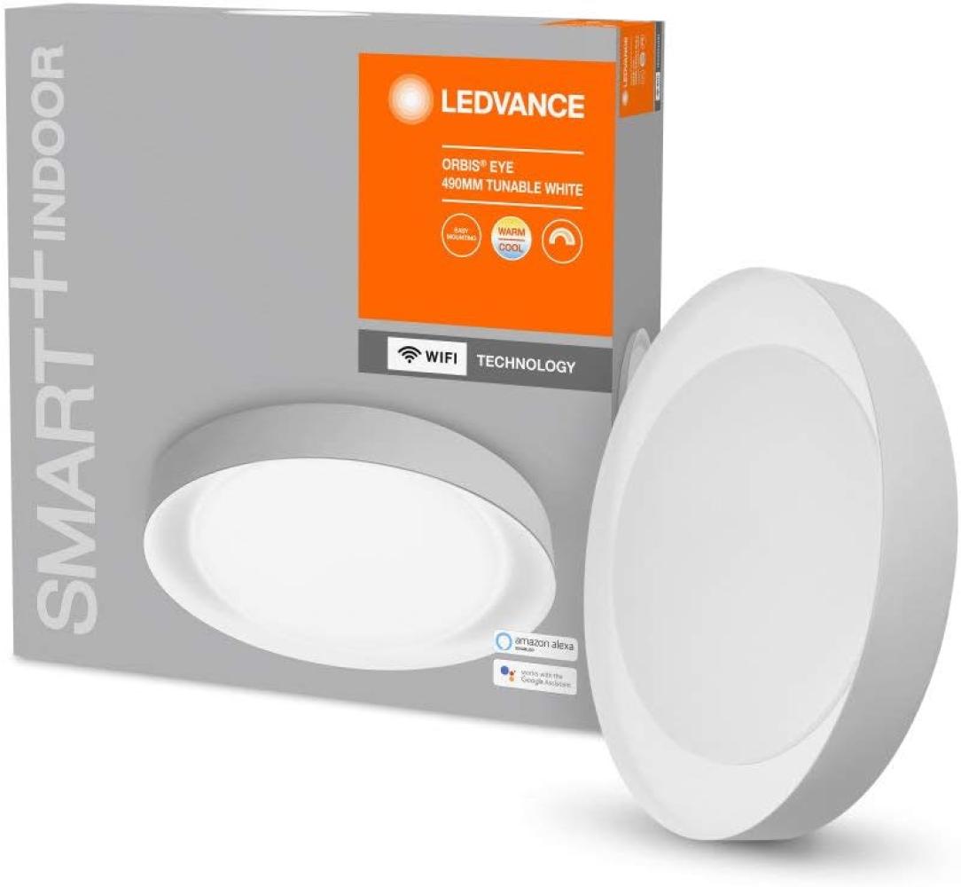 LEDVANCE Smart+ Deckenauge Silber Kunststoff CCT WIFI APP 490 Bild 1