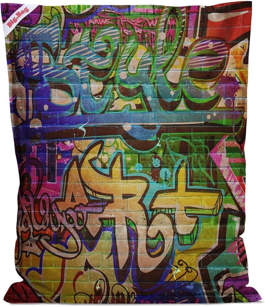Sitting Point Sitzsack Grafitti einfarbig Bild 1