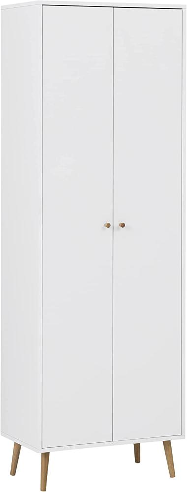 Schildmeyer Jonte Aktenschrank, Holzwerkstoff, weiß, 65,2 x 39 x 195,7 cm Bild 1