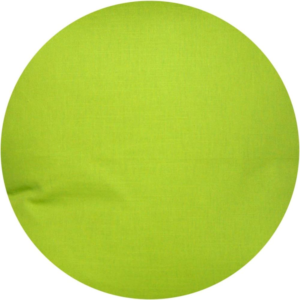 Kissenhülle rund ca. 80 cm apfelgrün beties "Farbenspiel" Bild 1