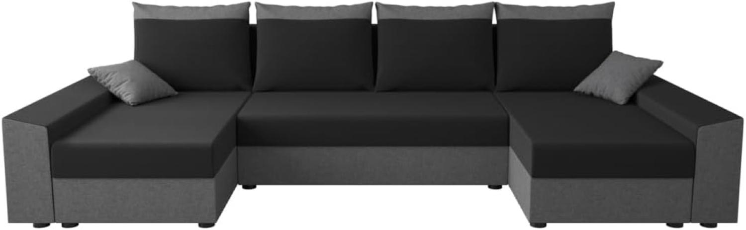 Sofa mit Schlaffunktion in U-Form PAMELA, 318x90x139 sawana 14/sawana 05 Bild 1