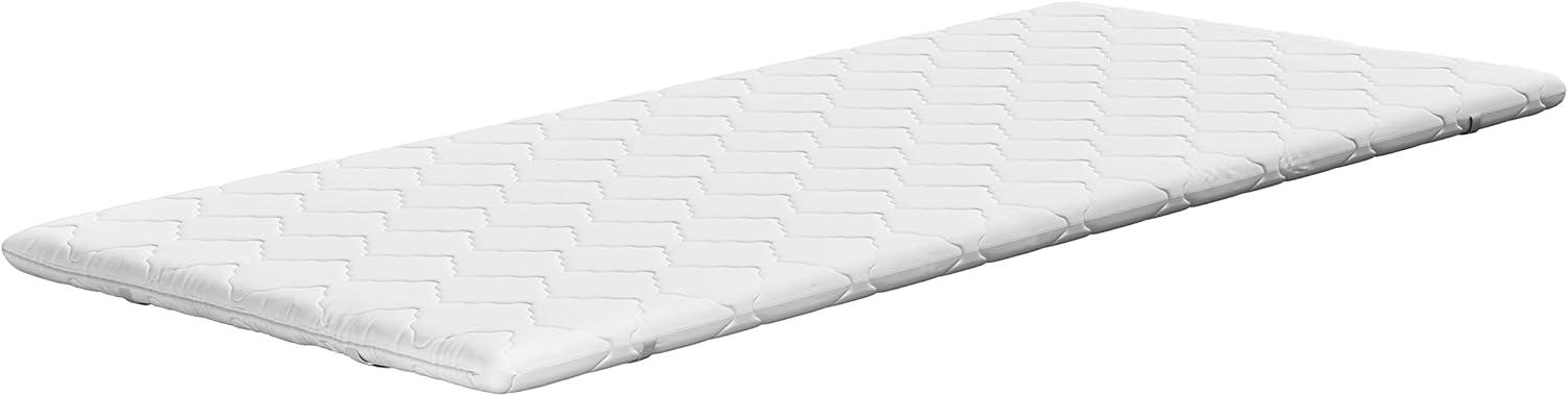 Traumnacht viscoelastischer orthopädischer Matratzentopper, mit Memory Foam Effek, Öko-Tex zertifiziert, 120 x 200 cm, produziert nach deutschem Qualitätsstandard Bild 1
