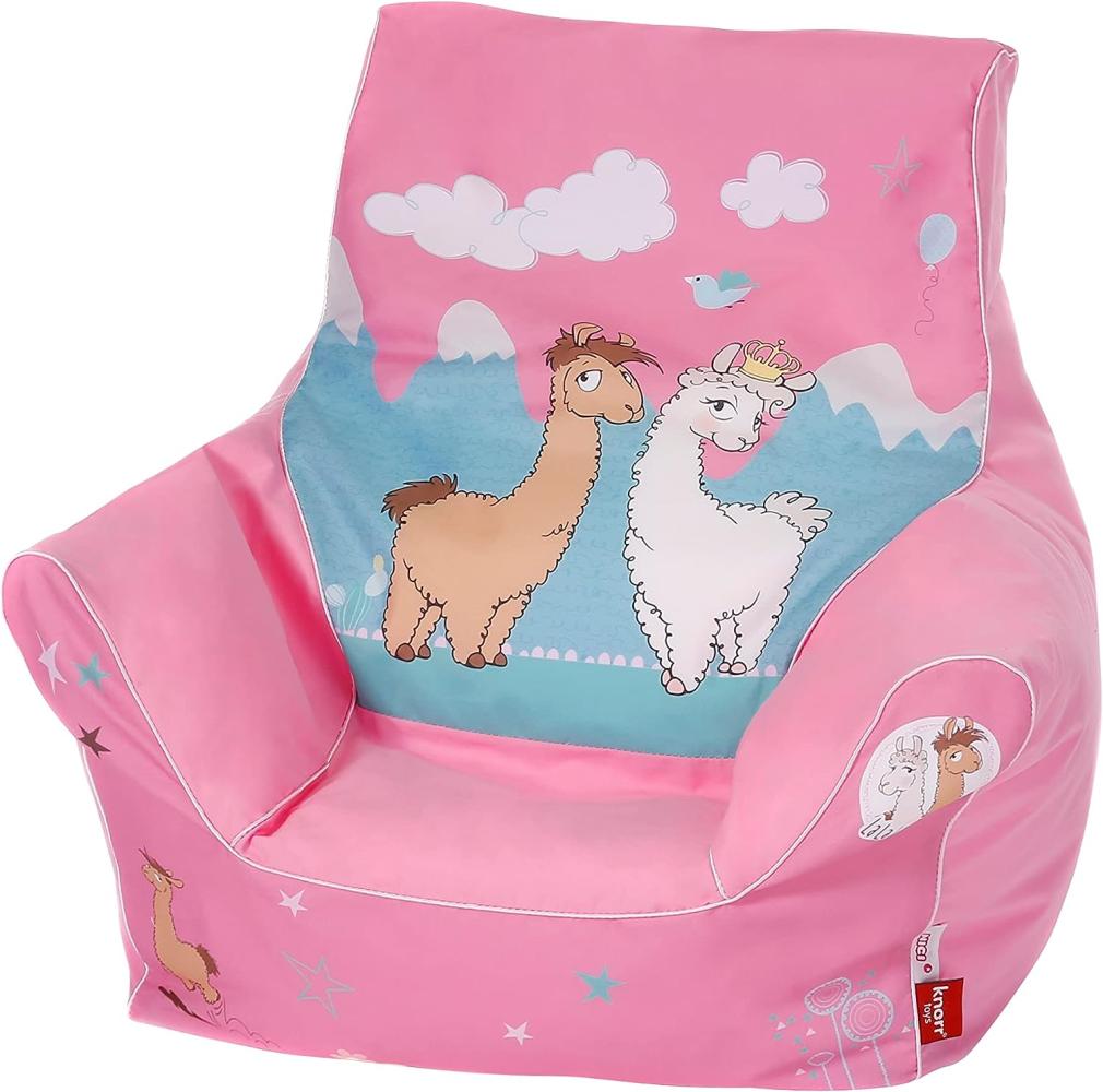 Knorrtoys Kindersitzsack Nici LaLaLama Lounge rosa Bild 1