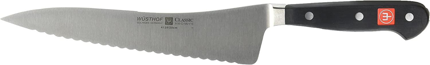WÜSTHOF Brotmesser, Edelstahl, Silber, 33 x 7. 6 x 2. 5 cm Bild 1