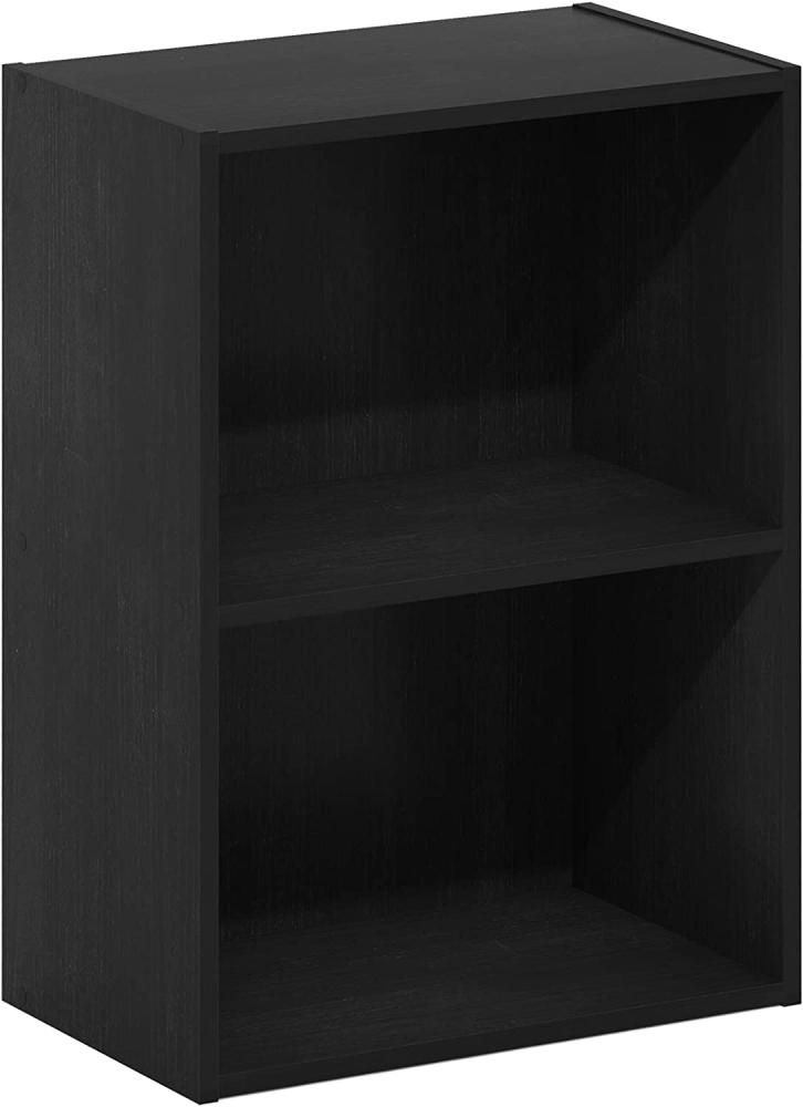 Furinno Luder Bücherregal, Holz, Schwarzholz, 23. 7(D) x 39. 5(W) x 53. 9(H) cm Bild 1