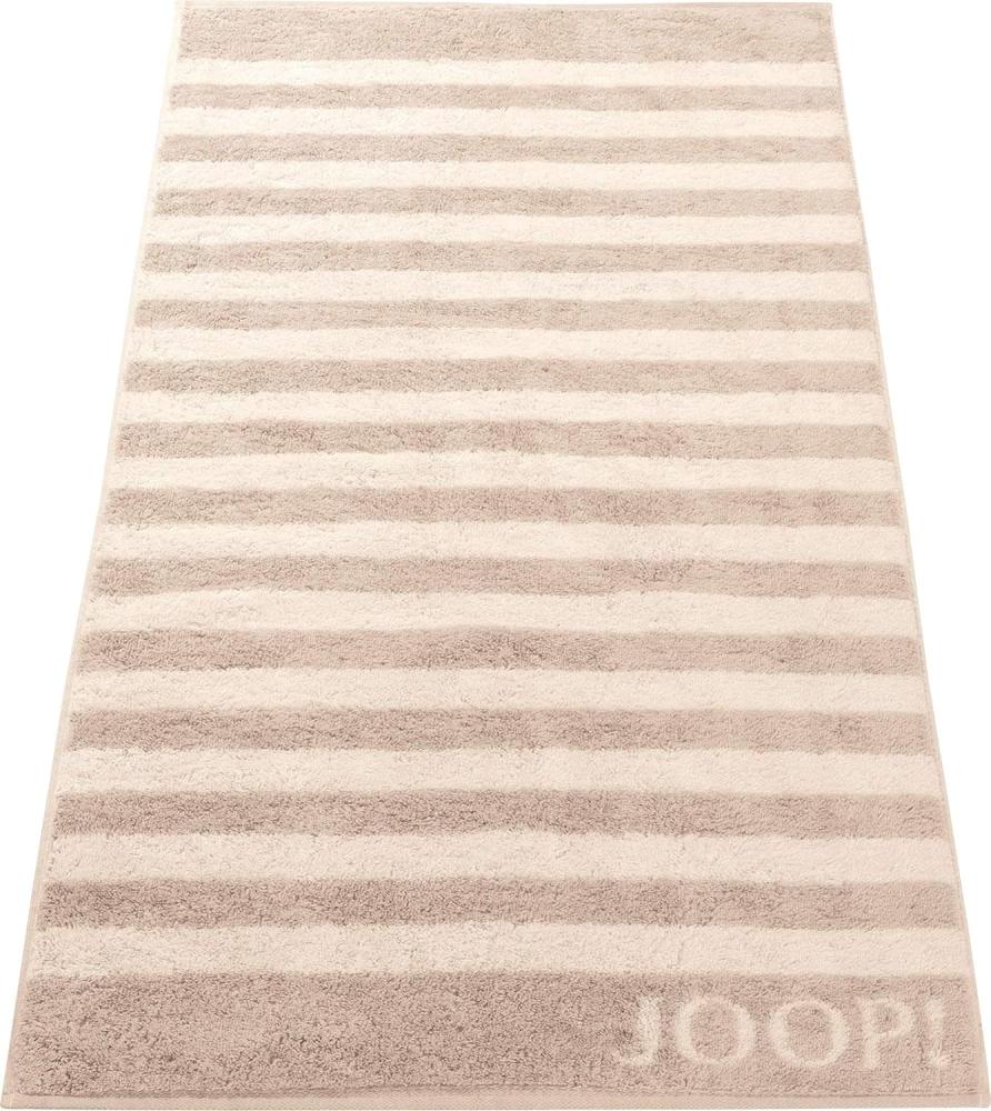 JOOP Handtuch-Serie Classic Stripes | Duschtuch 80x150 cm | sand Bild 1