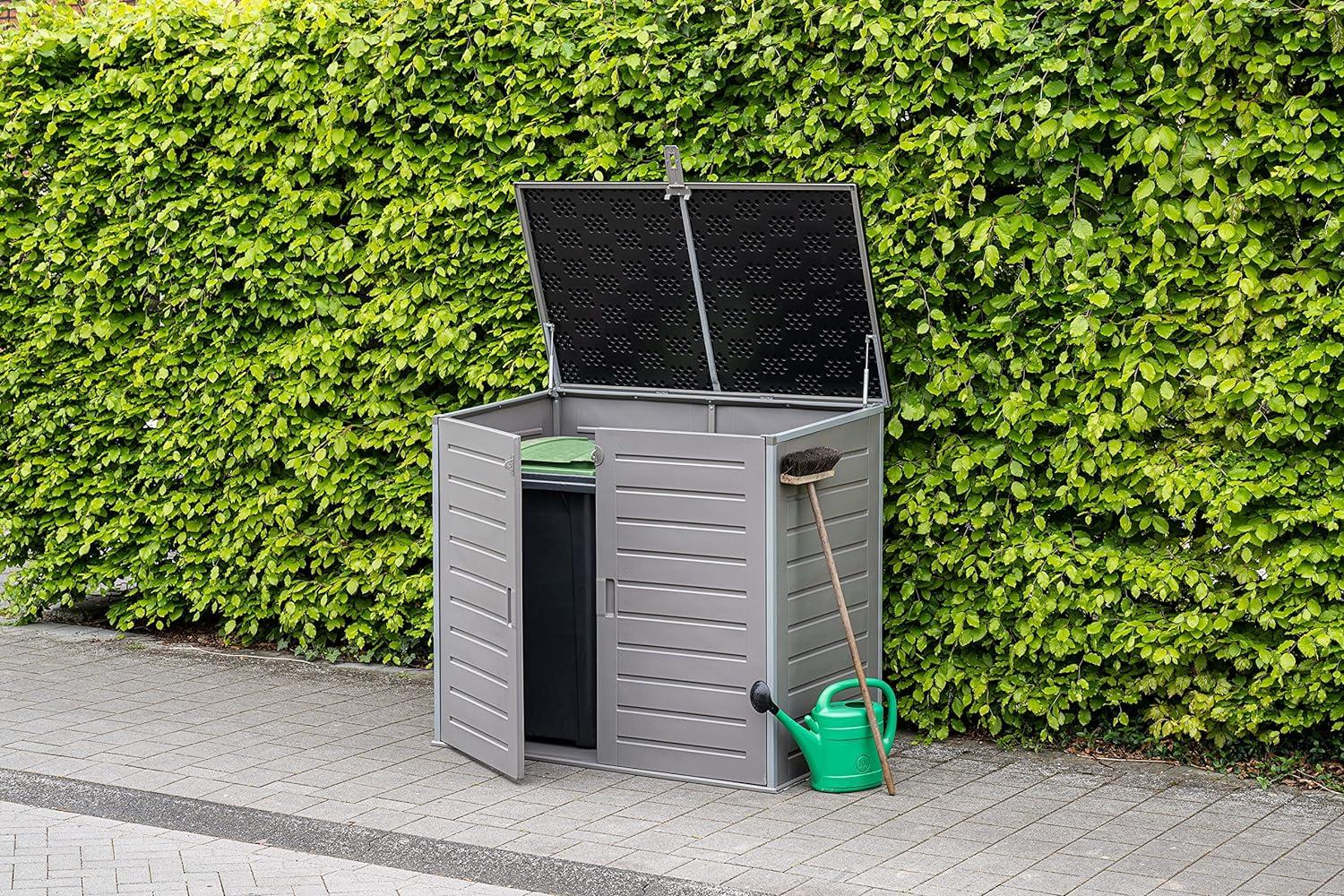 DULU XL Mülltonnenbox für 2x 240 Liter Mülltonnenverkleidung Bild 1