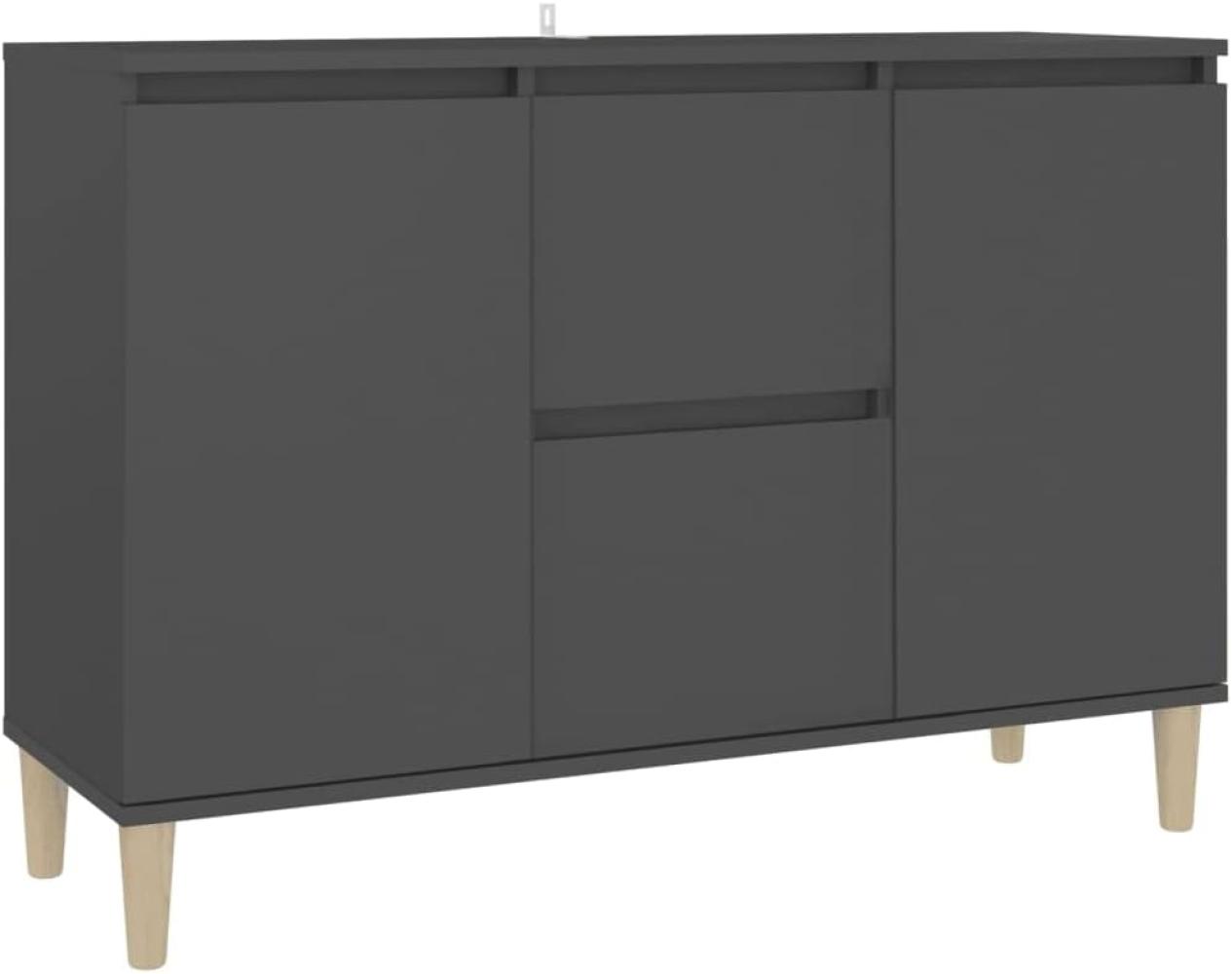 vidaXL Sideboard Grau 103,5x35x70 cm Spanplatte [806105] Bild 1