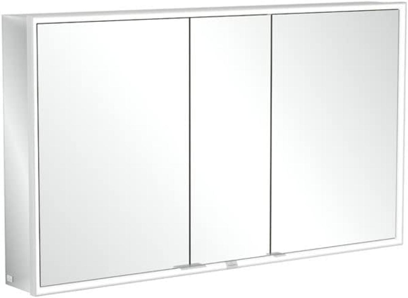 Villeroy & Boch My View Now, Spiegelschrank für Aufputz mit Beleuchtung, 1300x750x168 mm, mit Sensordimmer, 3 Türen, A45513 - A4551300 Bild 1