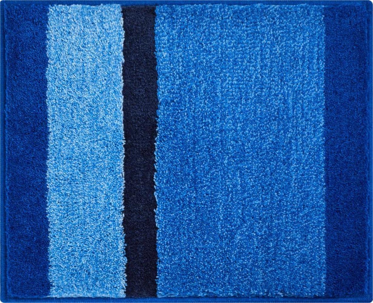 GRUND ROOM Badematte 50 x 60 cm Blau Bild 1