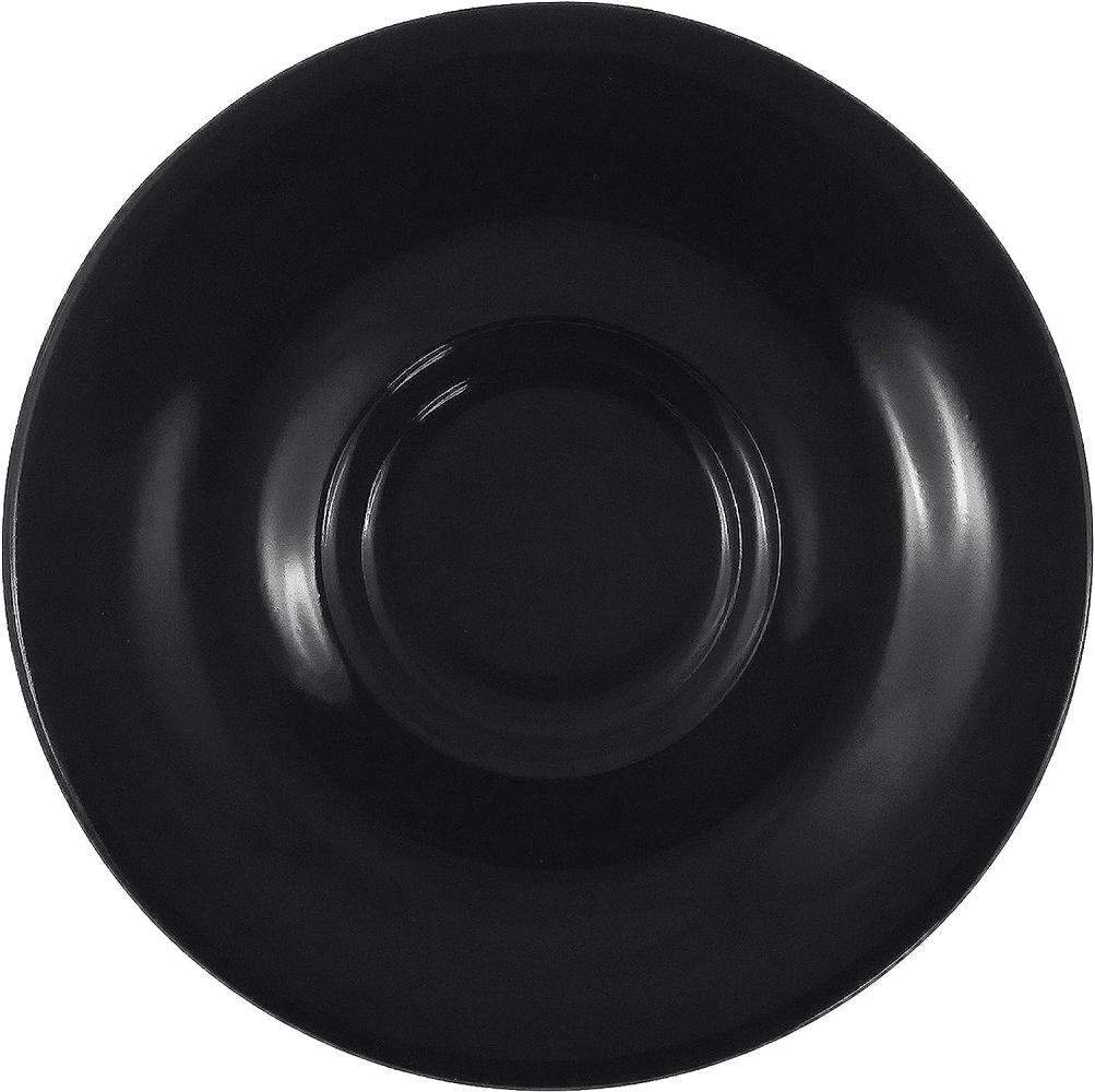 Untertasse 16 cm Pronto Colore Schwarz Kahla Kaffeetasse - Mikrowelle geeignet, Spülmaschinenfest Bild 1
