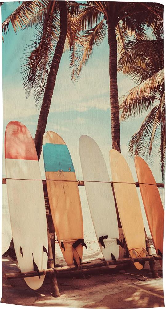 Good Morning Strandtuch Vintage Surf multi | 100x180 cm Bild 1