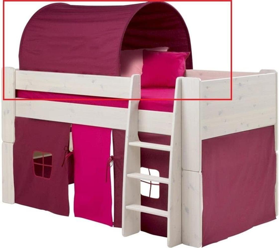 Steens For Kids Tunnelzelt für Kinderbett, Hochbett, 88 x 69 x 91 cm (B/H/T), Baumwolle, lila Bild 1