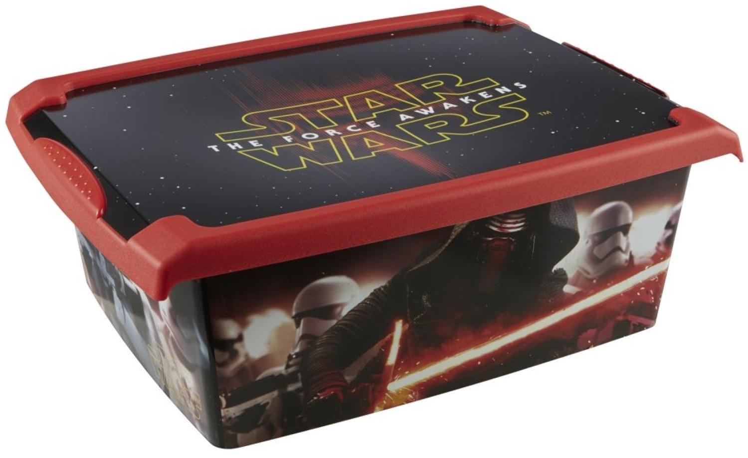 keeeper 'Star Wars' Aufbewahrungsbox mit Deckel 39 x 29 x 14 cm, 10 l schwarz Bild 1