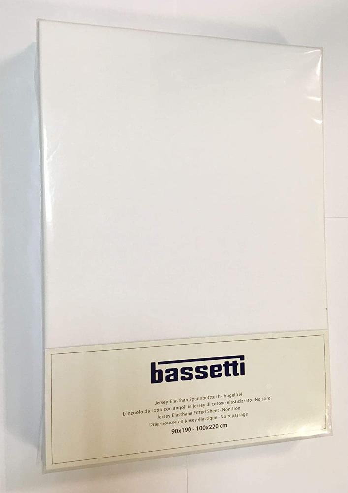 Bassetti Spannbetttuch weiss 90 x 200 cm 10129 Bild 1