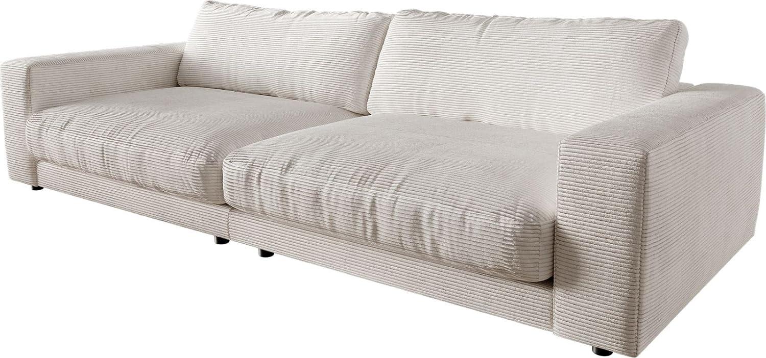 Big-Sofa Cubico 290x120 cm Cord Beige Bild 1