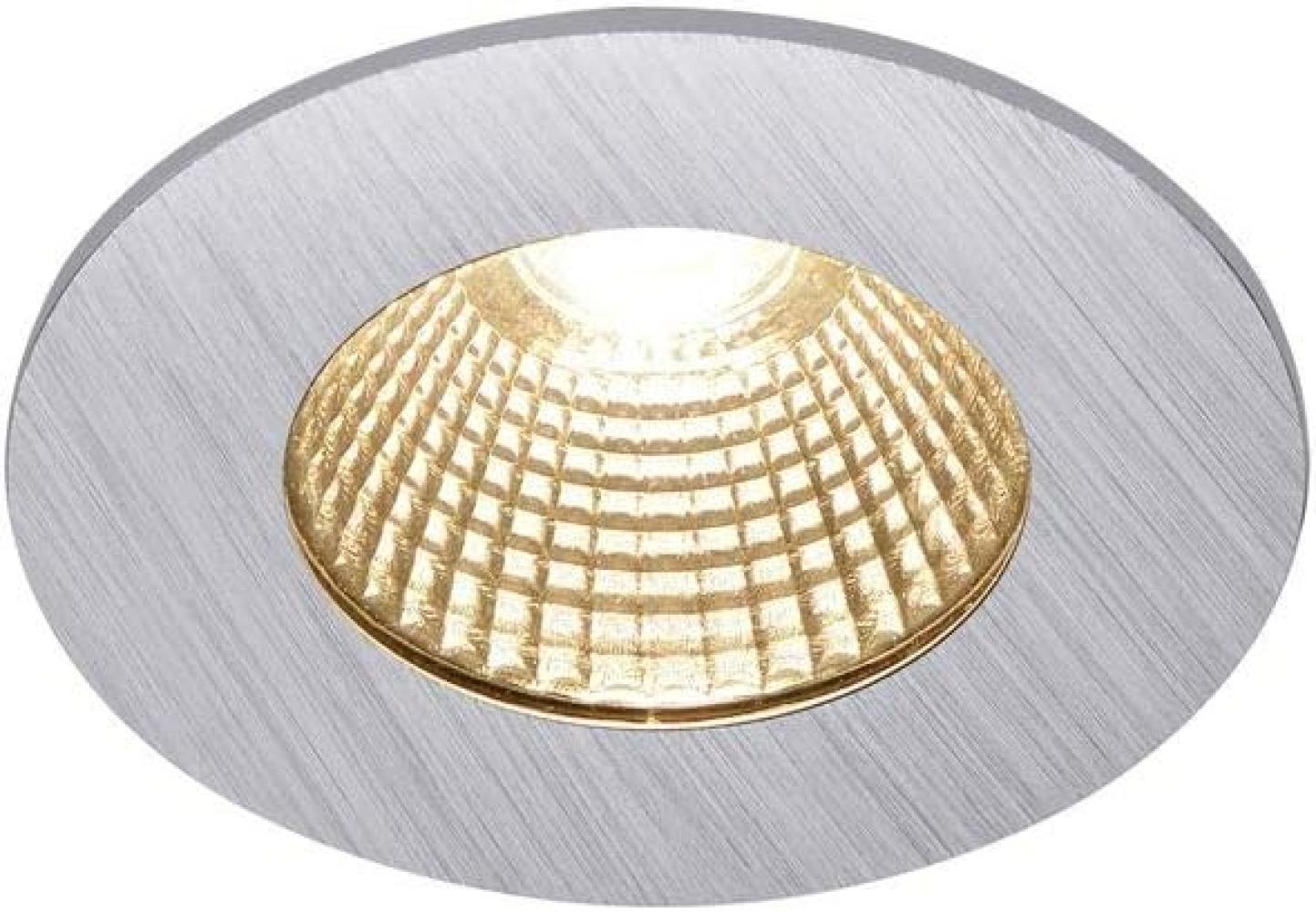 SLV No. 1002100 PATTA-I LED Outdoor Deckeneinbauleuchte rund DL IP65 silber 1800-3000K Bild 1