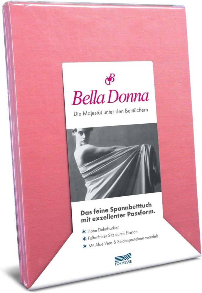 Formesse Bella-Donna Jersey Spannbettlaken | 180x200 - 200x220 cm | flamingo Bild 1