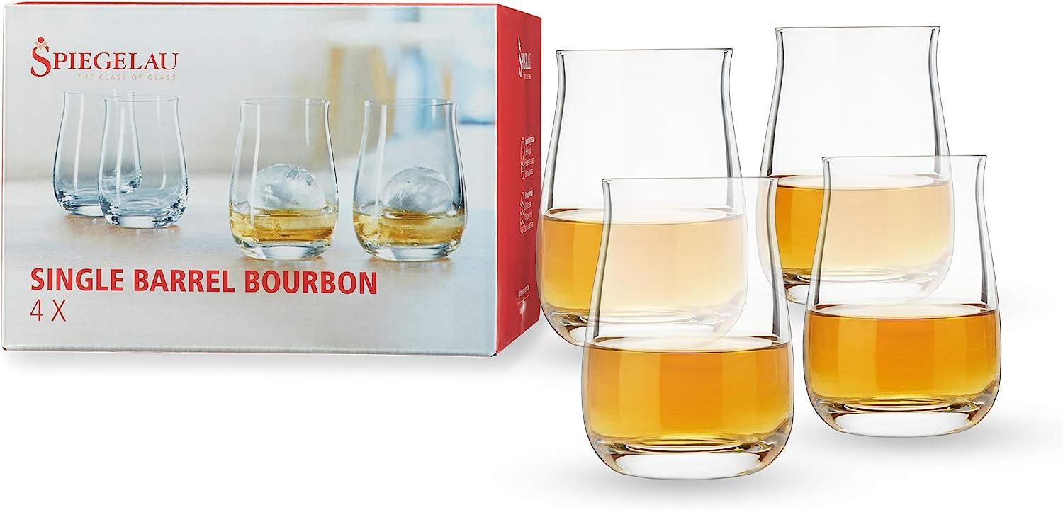 Spiegelau Special Glasses Single Barrel Bourbon, 4er Set, Whiskybecher, Whiskyglas, Whiskey, Glas, Kristallglas, 340 ml, 4460176 Bild 1