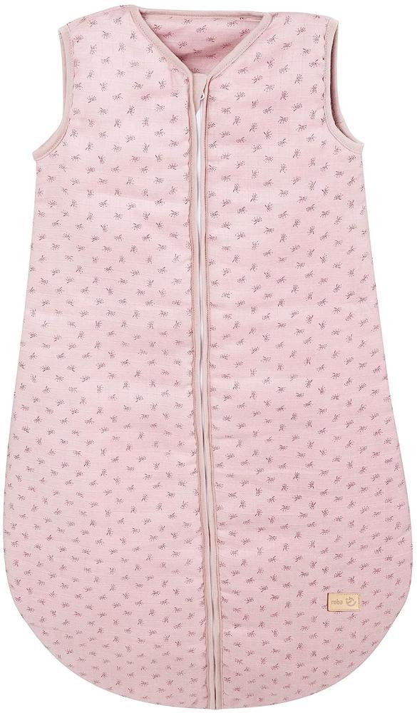 Roba 'Lil Planet' Schlafsack, rosa/mauve, 90 cm, Musselin, 100 % Bio-Baumwolle, GOTS Bild 1