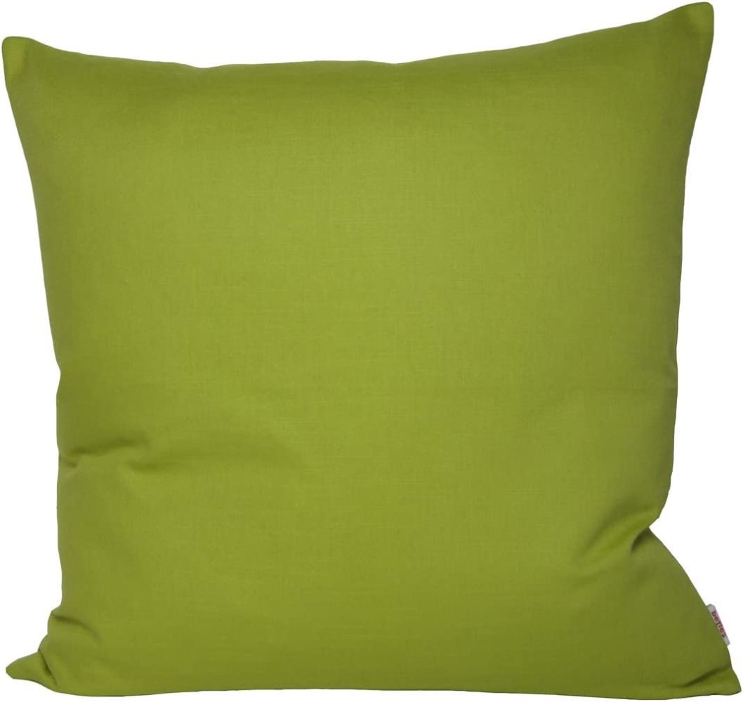 Kissenhülle ca. 50x50 cm 100% Baumwolle grün beties "Farbenspiel" Bild 1