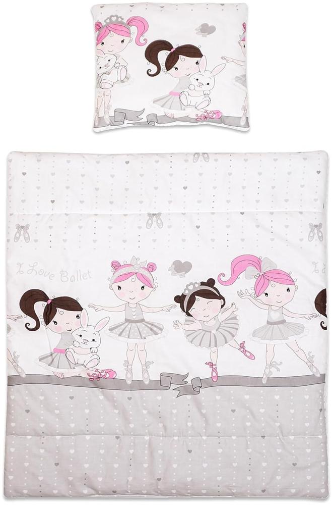 2-teiliges Baby Kinder Bettbezug 80 x 70 cm mit Kopfkissenbezug - Muster 10 Bild 1