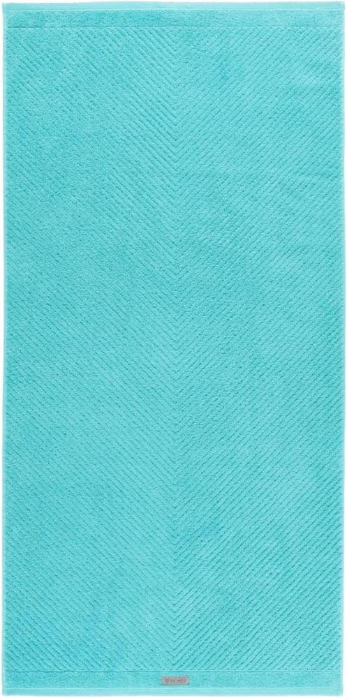 Ross Uni-Rippe Handtücher Smart | Duschtuch 70x140 cm | lagune Bild 1