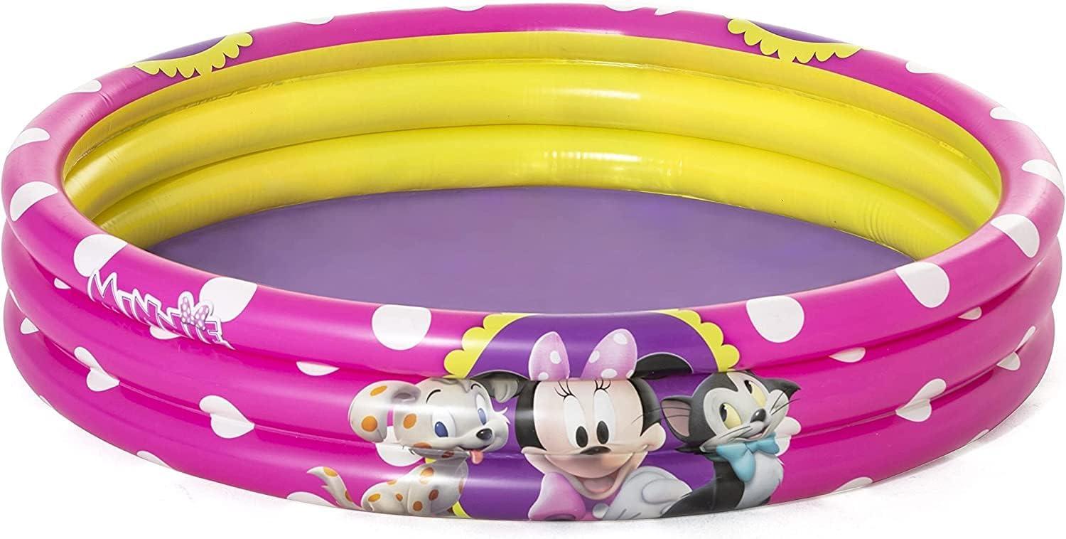 Aufblasbarer Pool Minnie Maus für Kinder 122 x 25 cm Bestway 91079 Bild 1