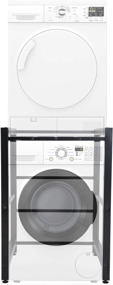 Waschmaschinenregal Medina (Farbe: schwarz) Bild 1