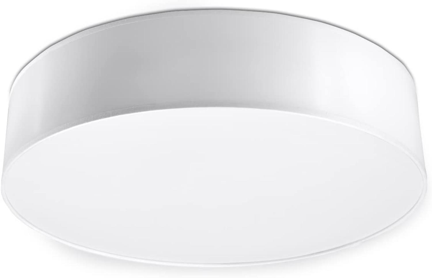 Sollux ARENA moderne Deckenlampe rund weiss 3-flg. E27 Bild 1